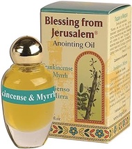Ein Gedi Frankincense and Myrrh Anointing Oil for Prayer with Biblical Spices, 0.4 fl oz | 12 ml