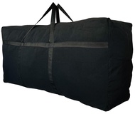 YiKitHom Extra Large Storage Duffle Bag for Travel, Black Oversized Giant Big Traveling Duffle Bag