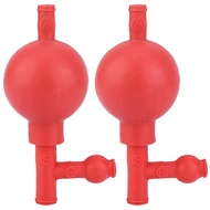 2pcs Rubber Pipette Filler with Three Valve Safety Rubber for Lab Pipette Filler Tool