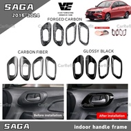 CarRefit proton saga vvt premium 2016-2024 car indoor handle frame cover garnish accessories saga ne