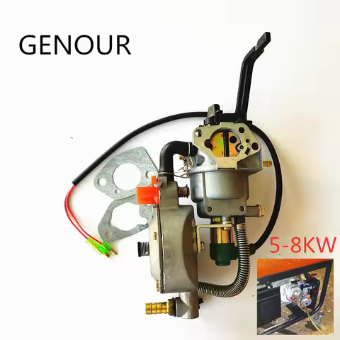 LPG Carburetor For GAS To LPG NG CONVERSION KIT,MANUAL CARBURETOR Conversion Kit For Petrol Generato