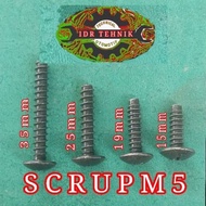 Screw BOLTS M5x35mm M5x25mm M5x19mm M5x15mm FILTER BOX SCREW BOLTS AND MOTORCYCLE BODY SCREW BOLTS