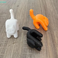 [GYMO] Cat Shaped Tea Bag Holder 3D Cat Shape Tea Bag Rack Tea Infusion Cup Clip Label Party Home De