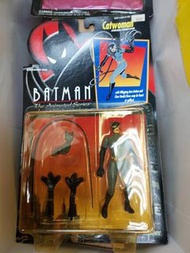 Kenner 1993 BATMAN – The Animated Series – CATWOMAN – Carded Figure and Kenner Legends Of Batman Act
