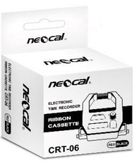 Neocal เครื่องใช้สำนักงาน นีโอแคล ผ้าหมึกเครื่องตอกบัตร CRT-06 สีแดง/ดำ