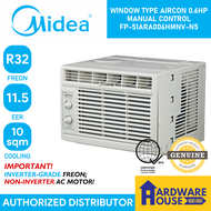 ORIGINAL MIDEA Aircon 0.6HP R32 Inverter-Grade Freon Window Type Energy Saving Refrigerant Efficient
