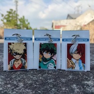 GANTUNGAN Boku no Hero Academia Anime Keychain - My Hero Academia Keychain - Todoroki Deku Bakugo