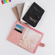 CHAAKIG Credit Card Passport Holder Travel Protector Cover Unisex ID Card Pouch