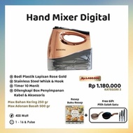 Hand mixer Digital Signora mixer kue roti donat bakpao mixer tangan