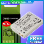 DiPLUS | Nb-5L Battery Canon Compatible for Ixus 980Is 990Is 850Is 860Is Etc. Nb5L