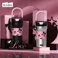 KADA Tumbler tahan sejuk 720ml/24oz 316 Stainless with Handle Straw for outdoor travel