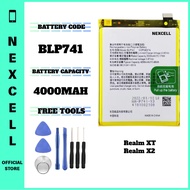 NEXCELL Bateri Serasi untuk Realme XT / Realme X2 Battery BLP741 BLP 741 ( 4000mAh ) with Free Openi