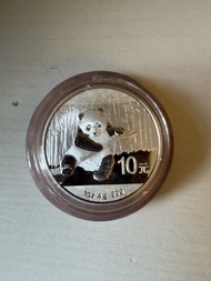 2014熊貓10元銀幣