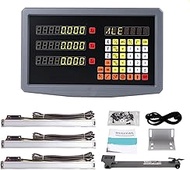 Lathe Mill DRO 3 Axis Display and 3Pcs Linear Scales 5U 5V TTL Optical Ruler/Line/Encoder Dimensions