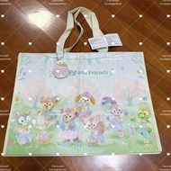 上海迪士尼樂園 SHDL 2025春日系列 Duffy and friends 家族 環保袋 購物袋 小袋 Duffy ShellieMay May StellaLou Stella Lou Cook