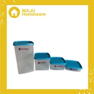 SWORDMAN (4-IN-1) Square Container RANDOM COLOUR (BLUE/ GREEN/ PINK) 14710(S), 14711(M), 14712(L), 1