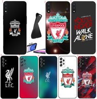 Xiao Mi POCO M7 C71 F7 Pro F7 Ultra C85 F8 Pro Ultra T13 logo Liverpool Soft black phone case