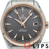 歐米茄海馬系列Aqua Terra 150米同軸潛水錶，41.5毫米，海馬系列Aqua Terra同軸天文台認證腕錶，型號231.20.42.21.06.002，附原廠錶盒和保固卡，K18PG/SS，