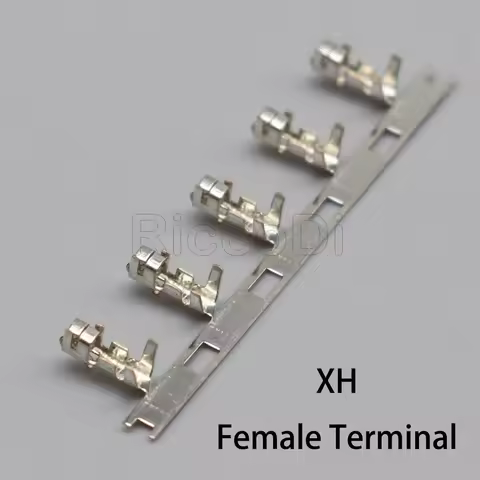 100pcs JST Crimp Terminal Female Contact Pin for XH 2.54 mm 0.1 inch Housing Wire to Board 30 to 22 