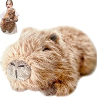 Uoozii 20" | 4 Pounds Capybara Weighted Stuffed Animals with Removable