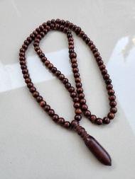 kalung kayu stigi 7mm kalung pria kayu kalung tasbih stigi