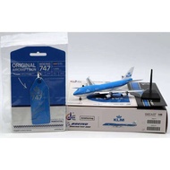 ของขวัญเครื่องบินสะสมโลหะผสม XX40117A JC Wings 1:400 KLM Airlines Boeing 747-400 โมเดลเครื่องบินไดแค