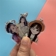 IU Acrylic Keychain UAENA Keychain Keyring EIGHT Mobile Phone Pendant Blueming