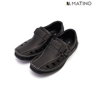 MATINO SHOES รองเท้าชายลำลองหนังแท้ รุ่น MC/S 1506m - BLACK/BROWN/TORO