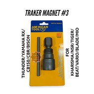 MAGNET TRACKER NUMBER 3 MAGNET TRACKER KARISMA BISON NINJA TIGER MAGNET TRACKER YAMAHA HONDA