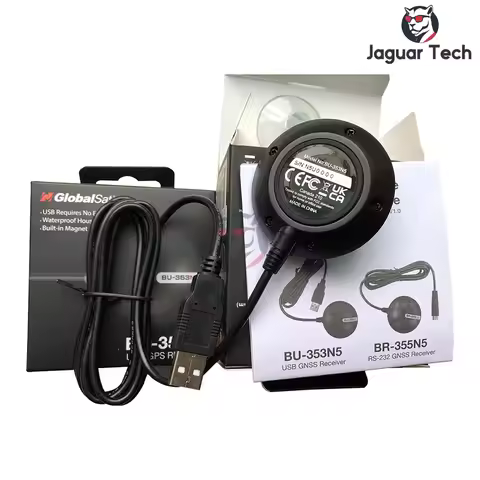 GlobalSat Waterproof BU-353N5 USB GPS Receiver G-mouse BU353N5 Replace BU-353S4 MediaTek AG3335MN GP