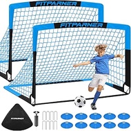 Soccer Goal for Backyard- 1pcs 4 * 3 ft Soccer Net,Portable Pop Up Soccer Training Equipment for Out