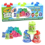LILIN Crayola SILLY SCENTS DOUGH SAND CASTLE TUBS A Kind Of PLAY DOH PLAYDOH Children's Toys Candle Mold Filled With refill jar