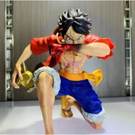 Anime One Piece Gear2 Luffy in Wano Country DT Kneeling Position Onepiece Monkey D Luffy Figure Mode