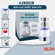 Faucet head water filter set, 360 degree rotation, fixed rotation direction HT019 - AZ Store