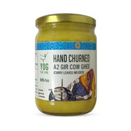 Yog Hand Churned A2 Gir Cow Ghee (Curry Leaves Infused)