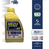 Mizu 4T API SN Semi Synthetic Motorcycle Engine Oil - 10W40 (1L) honda ex5 sport 100 rgv suzuki rx11