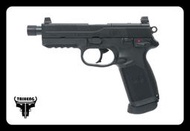 【狩獵者生存專賣】Cybergun FN授權 FNX-45 TACTICAL 瓦斯短槍-VFC代工製造-BK黑色