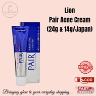 LION Pair Acne Cream •24g •14g Japan