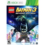 【電玩販賣機】全新未拆 XBOX 360樂高蝙蝠俠3：飛越高譚市(含人物道具密碼)-英文版-Lego Batman 3