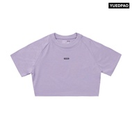 Yuedpao (ใหม่ล่าสุด!!) เสื้อยืด Super Tee Baby Crop  Multi Function สี Lavender Frost