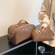 Travel Large-Capacity High-End Storage Bag Portable Cosmetic Cosmetic Bag Wash New Style 2023ins Fem