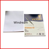 ☎  ▧ ◮ ♙ Victory intermediate pad or long pad paper