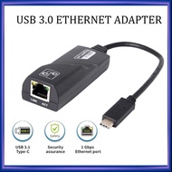 Type-C USB-C Ethernet To RJ45 Lan Adapter 10/100/1000mbps For Macbook Pro Samsung Galaxy S9 s8 note9