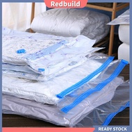 redbuild|  Vacuum Seal Space Saver Storage Bag Compressed Clothes Blankets Organizer Bag