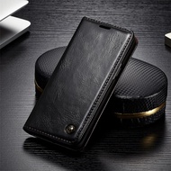 Luxury Leather Phone Cases for Samsung Galaxy S9 S9Plus Case for Samsung S 9 Plus Magnetic Flip Stan
