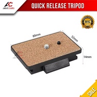 Quick Release Plate Tripod Monopod Takara VIT 283 Velbon PH-268 PH-288 PH-368 CX-686 Yunteng VCT-950