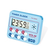 [特價]【聖岡科技Dr.AV】2入組TM-262炫彩 數位 計時器(台製IC 營業用 超大聲 時鐘 正/倒數  中文大螢幕)