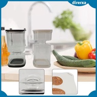 [Direrxa] Pickle and Olive Hourglass Jar, Clear, Kitchen Accessories, Food Storage Container Pickle 