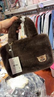 PAUL & JOE 貓貓毛毛 tote bag 手提袋 可愛 刺繡  飯盒袋 約會 貓奴 現貨