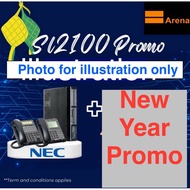 ❤️ NEC-2100 Keyphone Package PABX Keyphone PBX System IP PABX Telephone